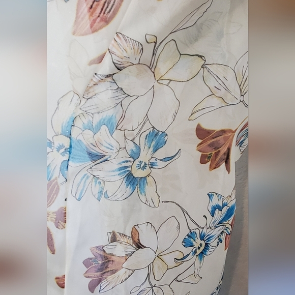 💚5/$25 Floral Romper Flowy Maxi Top Dress Shorts Combo Size Medium - Picture 11 of 13